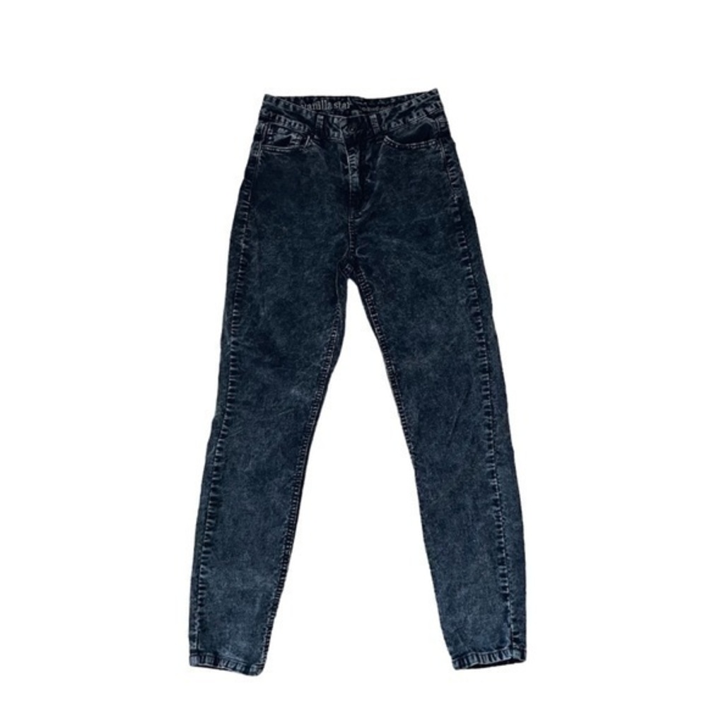 Corduroy High Rise Skinny Black Pants Size 25/1